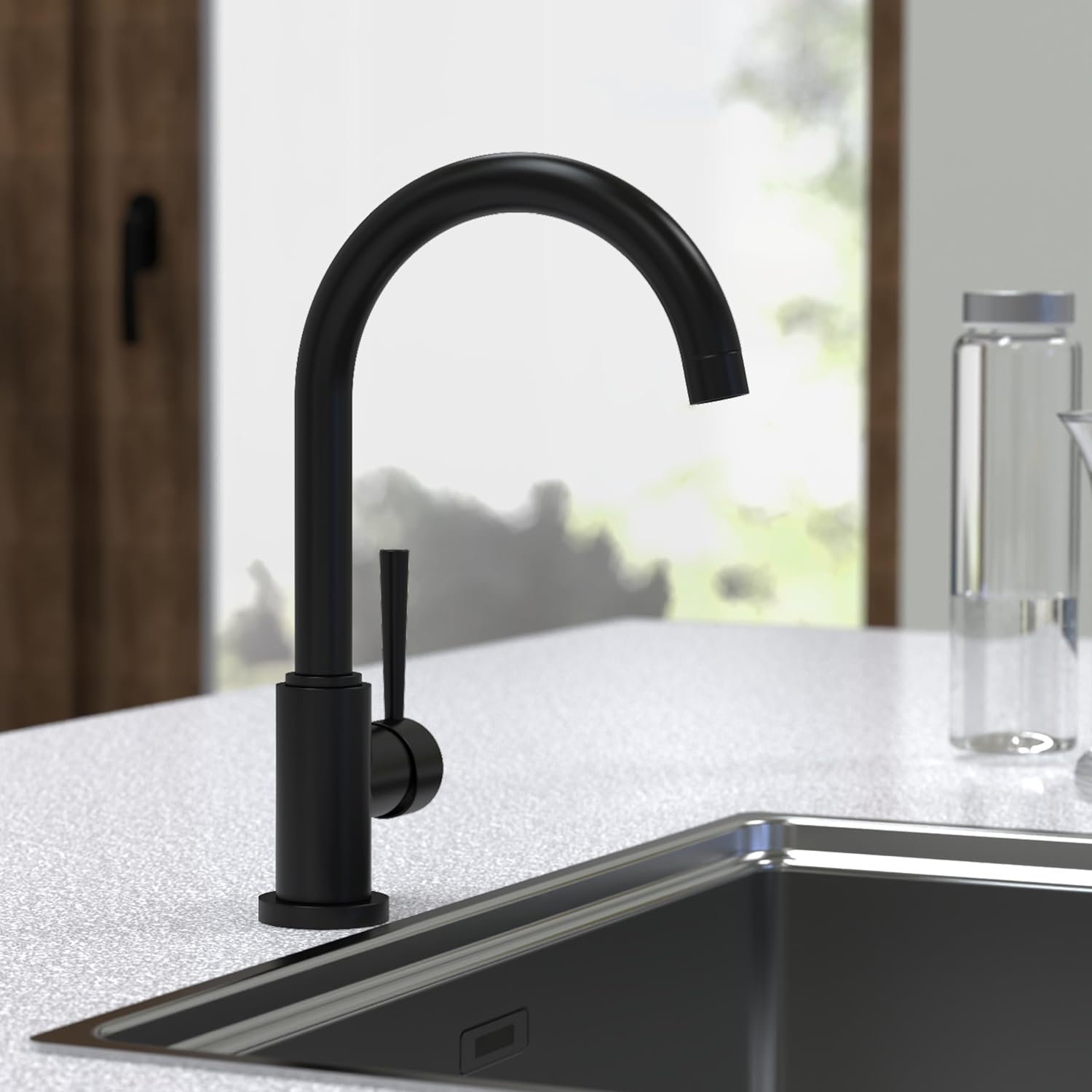 Schütte 79166 Cornwall Rubinetto Cucina Girevole 360° - immagine 8