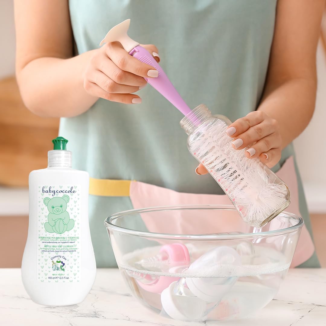 Babycoccole KIT 6 Detergente Biberon e Accessori 6x400ml - immagine 3