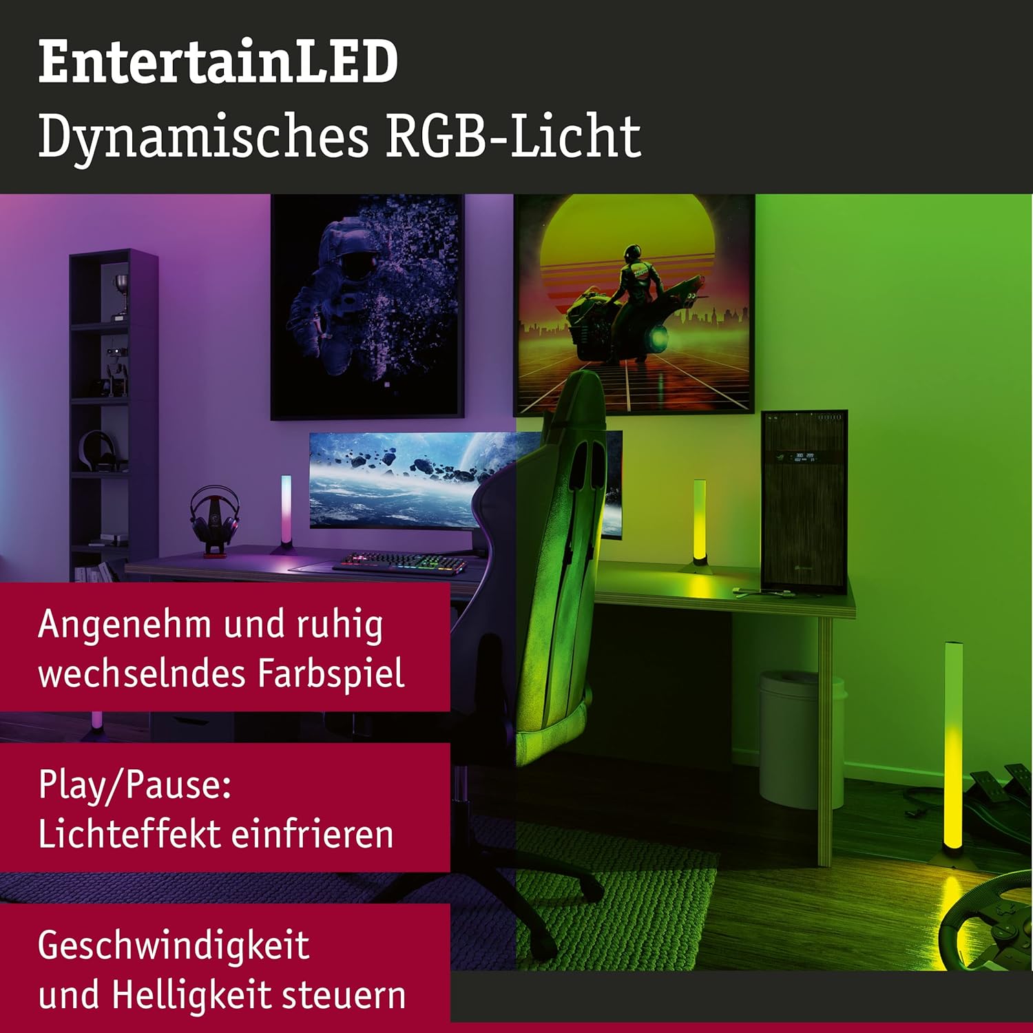 Paulmann Light Sticks 78879 EntertainLED Lightbar Dynamic - immagine 2