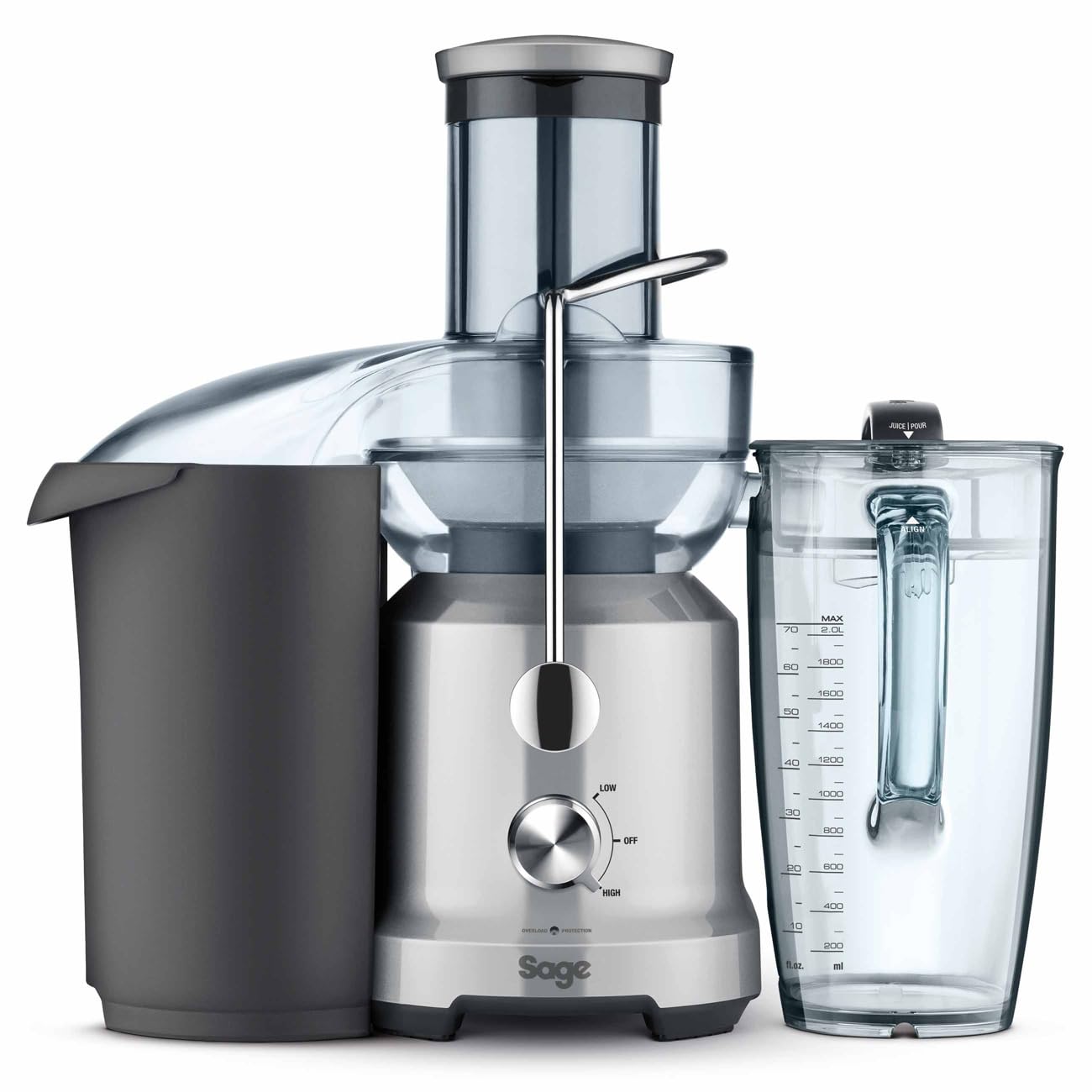 Sage - The Nutri Juicer Cold - Spremiagrumi, Frullatore - Argento