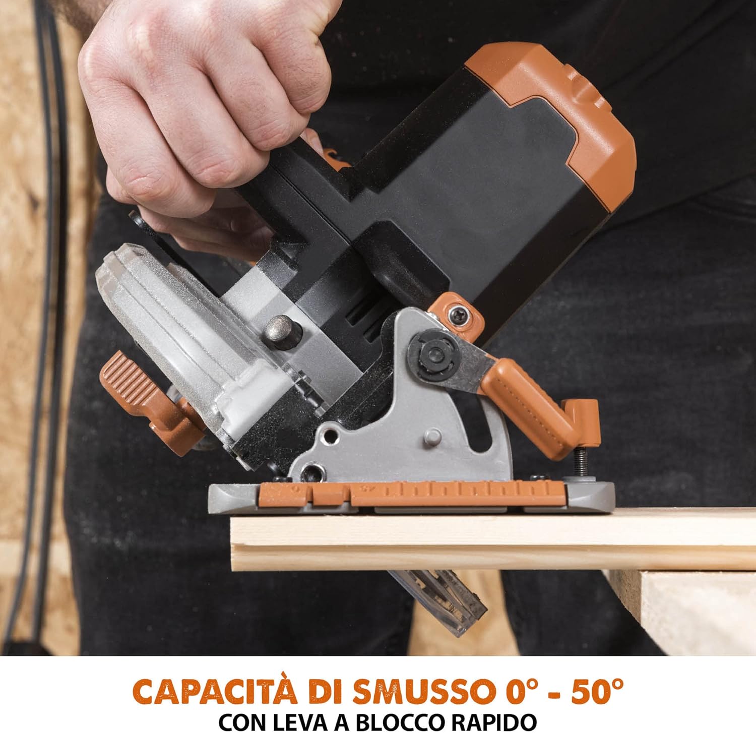 Evolution Sega Circolare a Batteria R165CCS-Li 165mm - immagine 6