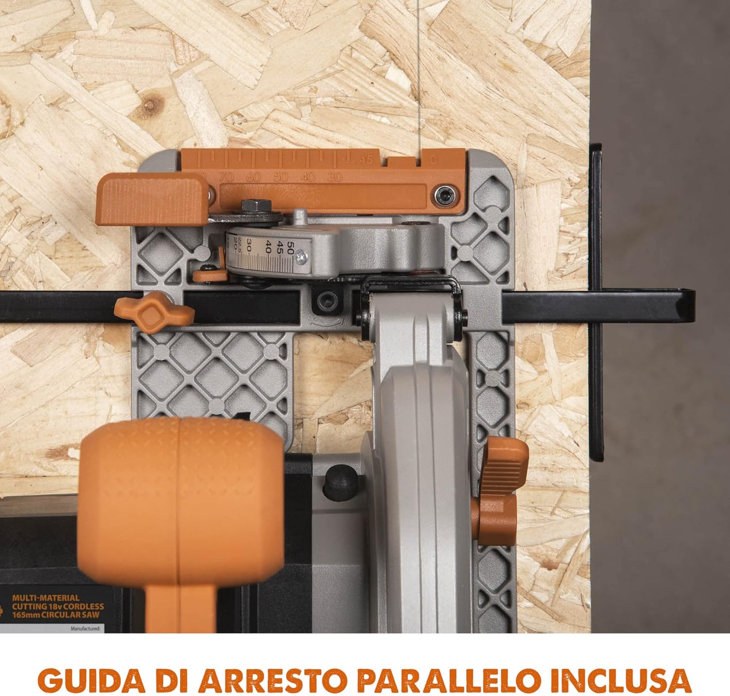 Evolution Sega Circolare a Batteria R165CCS-Li 165mm - immagine 8