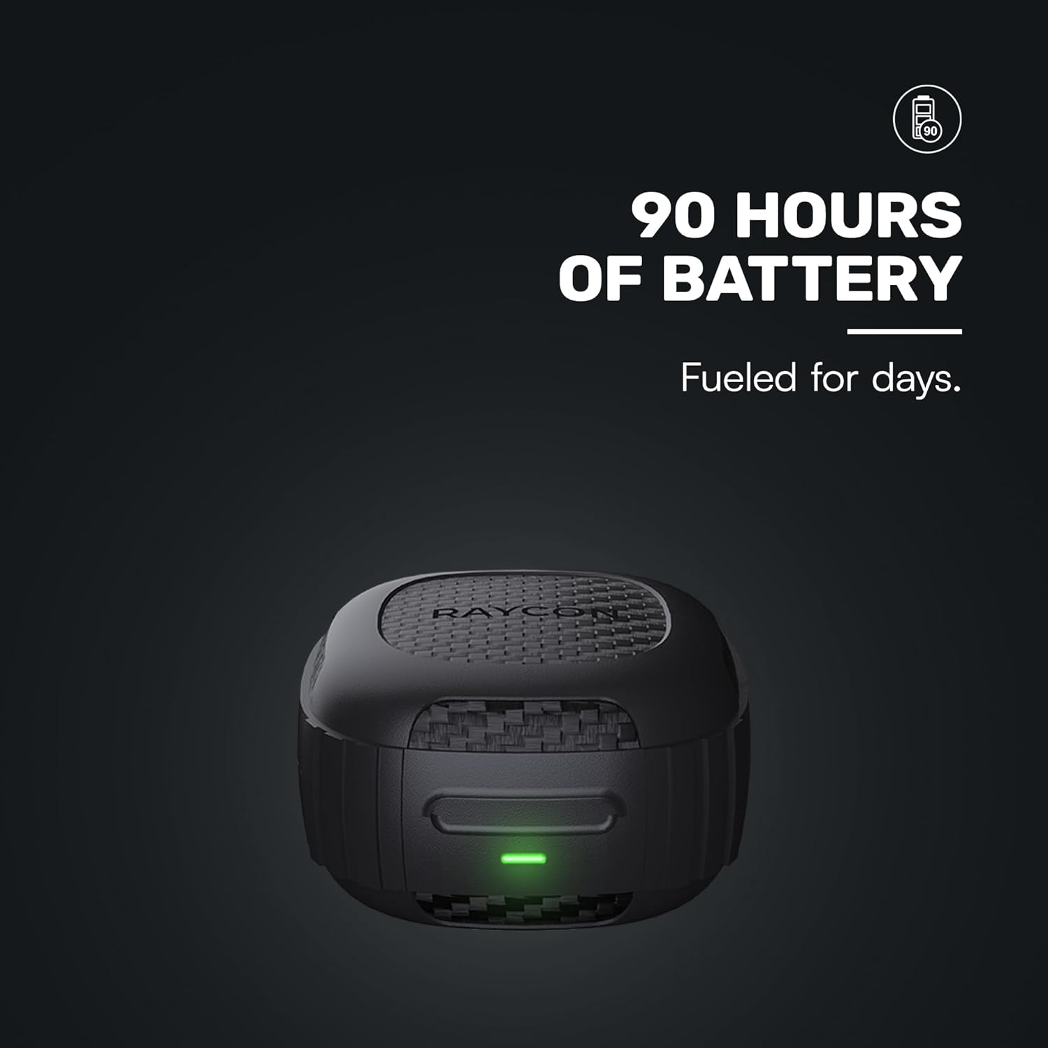 Raycon Impact Earbuds - Auricolari Bluetooth IP67, Nero - immagine 3