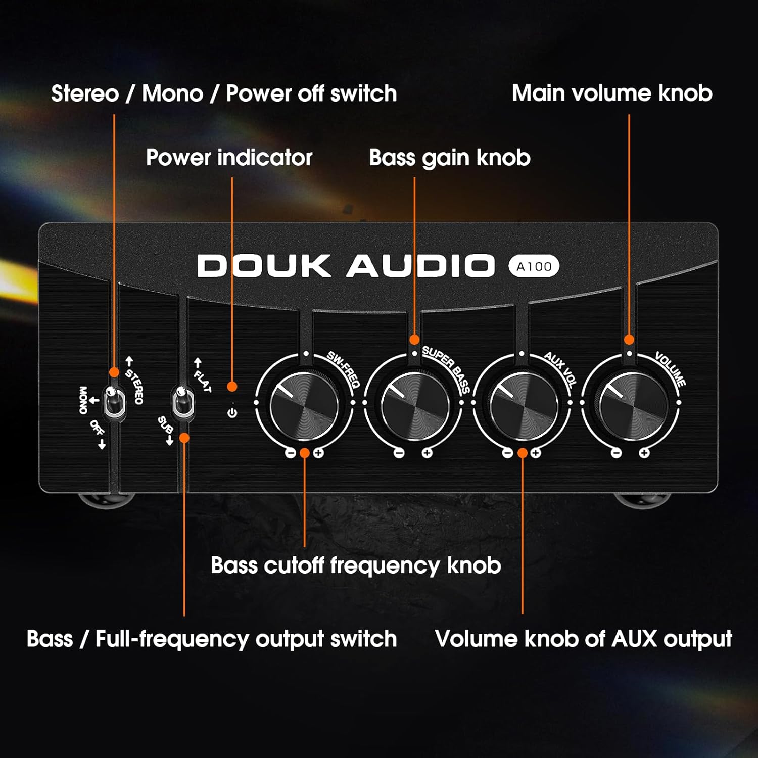 Douk Audio Amplificatore A100 TPA3255 300W x2 Digitale - immagine 7