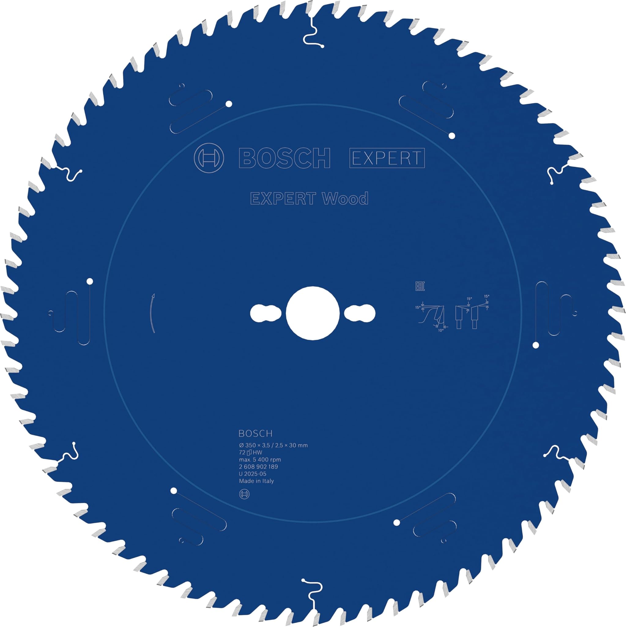 Bosch 1x Lama Sega Circolare EXPERT per Wood