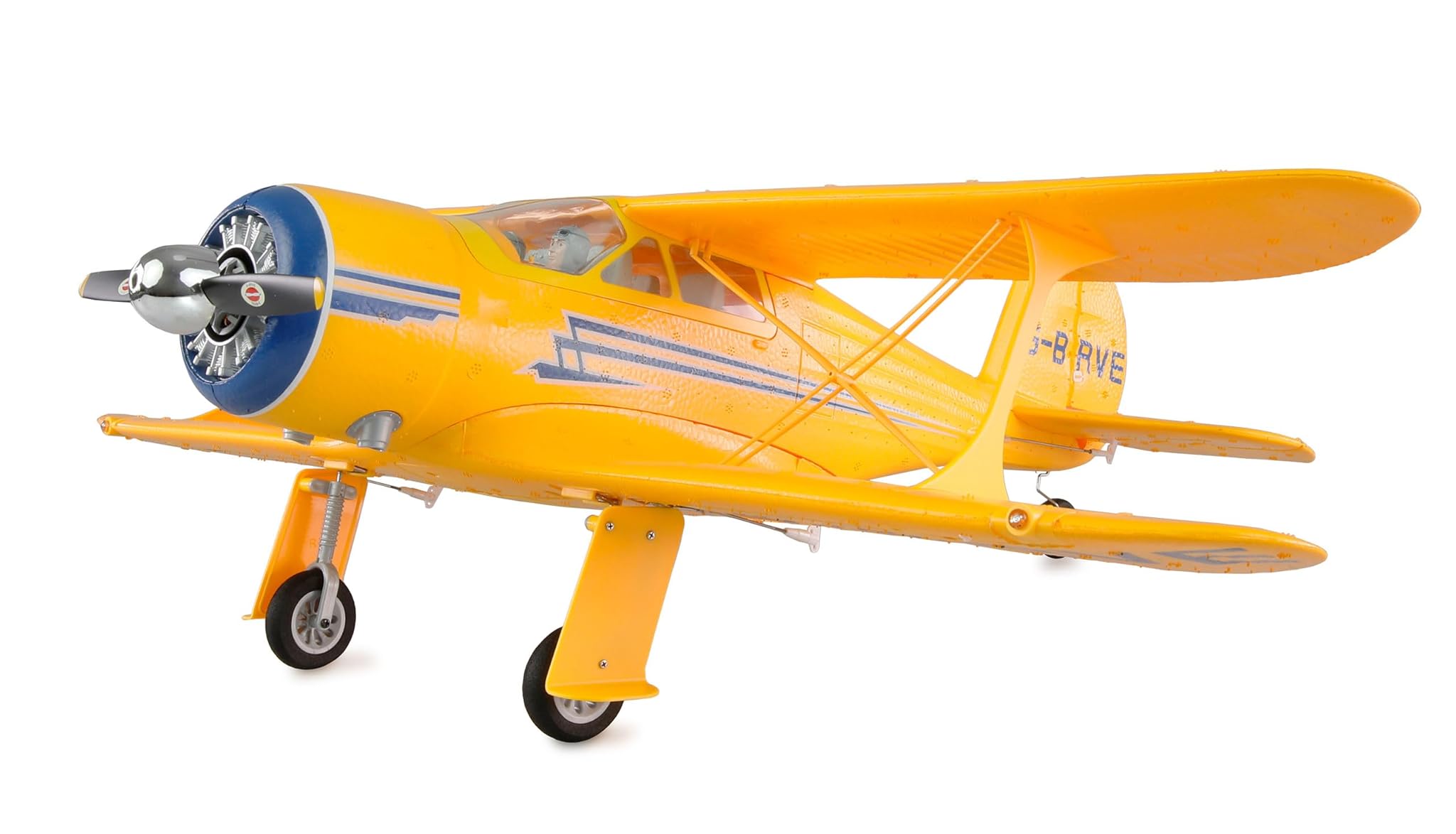 Amewi AMXFlight Beech D17s - Aereo radiocomandato a distanza 3D/6G RTF giallo