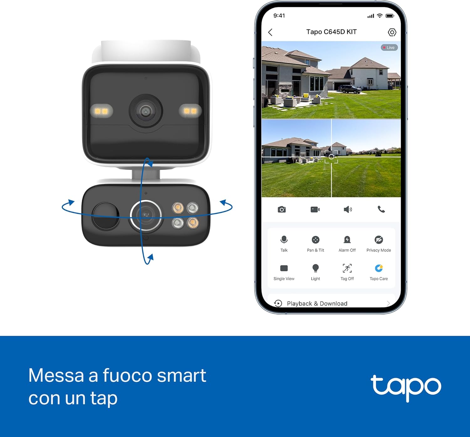 Tapo C645D KIT Telecamera Wifi Esterno con Pannello Solare - immagine 10