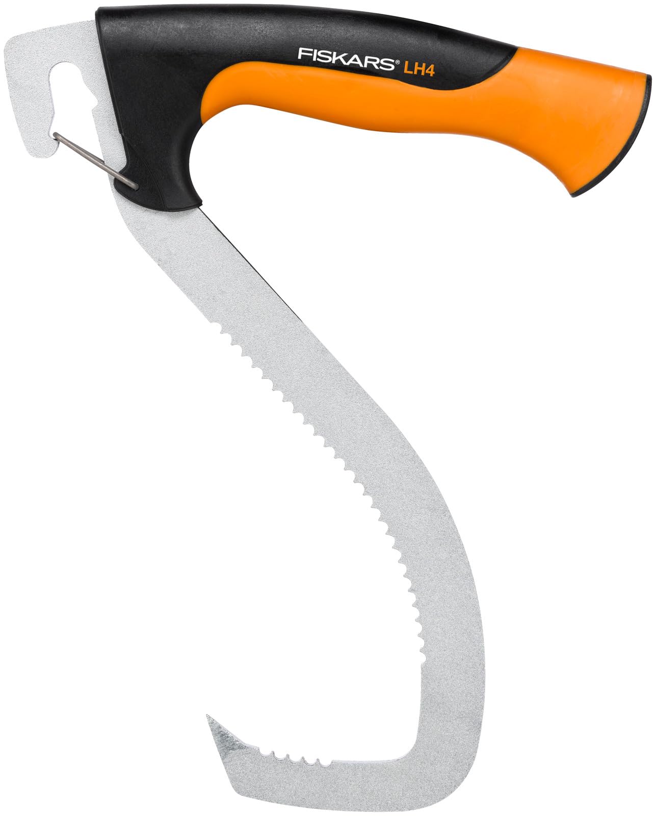 Fiskars Gancio per tronchi, Custodia inclusa, Nero/Arancione, WoodXpert, 1003624