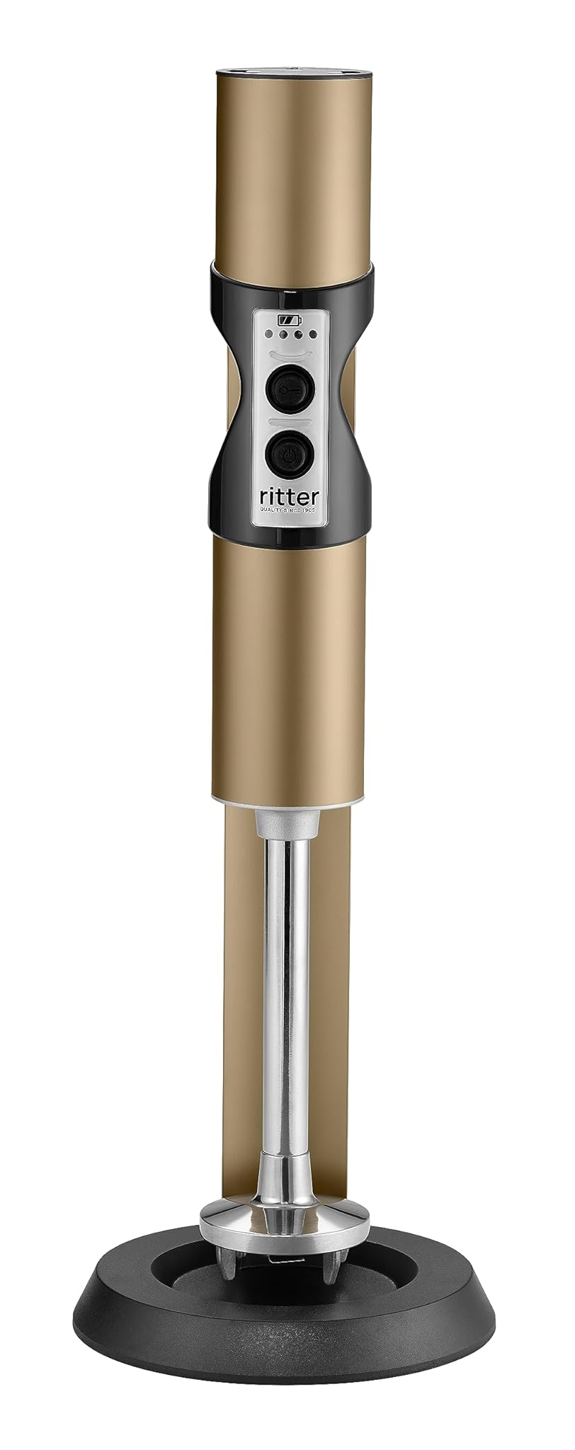Ritter stilo 7 - Frullatore a Immersione Wireless, Marrone Scuro
