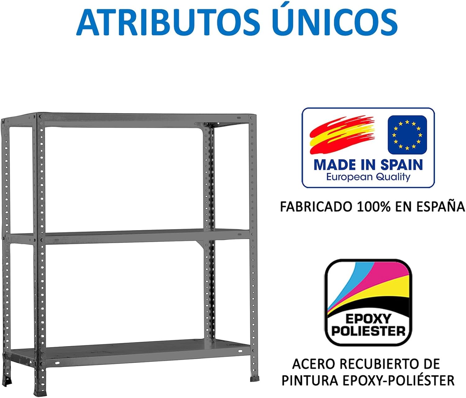 Simon Rack Scaffale Metallo Advantage per Garage - immagine 8