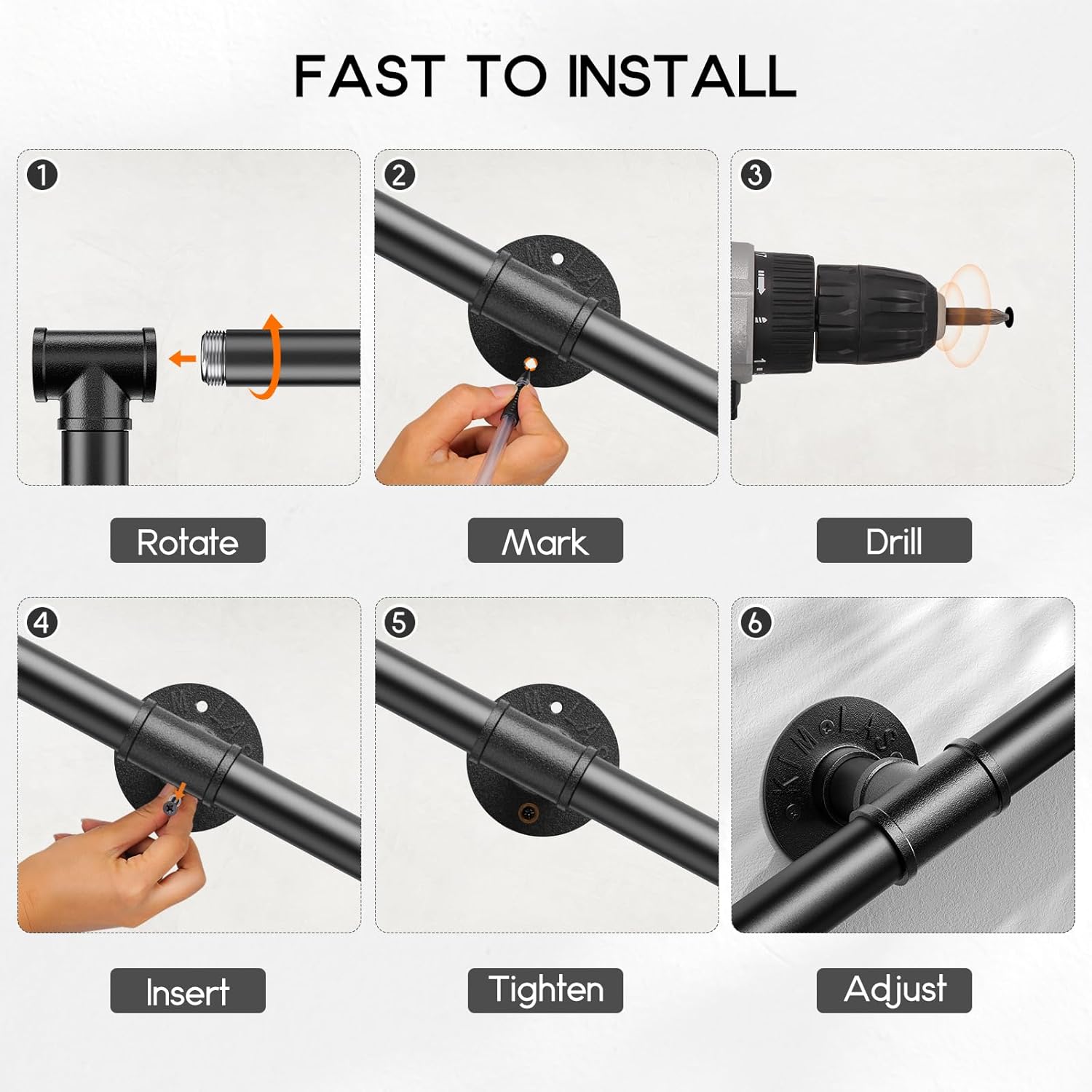 Couleeur Passamano per Scale Interne ed Esterne - 2M - immagine 5
