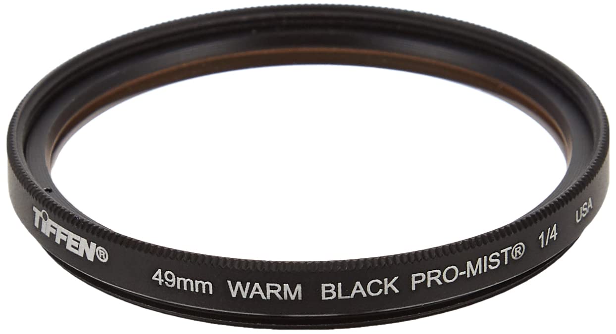 Tiffen 49WBPM14 - Filtro Warm Black Pro-Mist 1/4, 49 mm