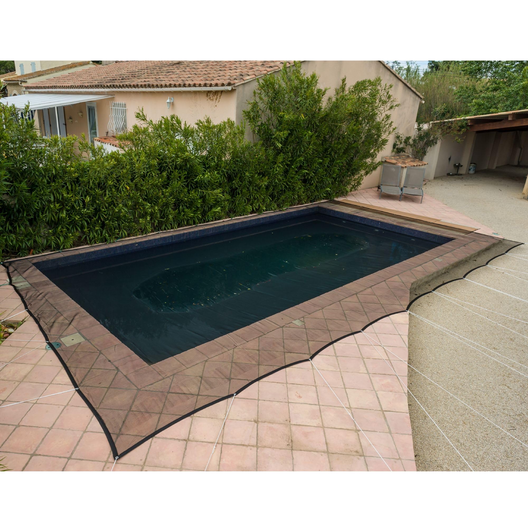 WERKA PRO Rete di Protezione Piscina 100g/m2 6 x 10 m