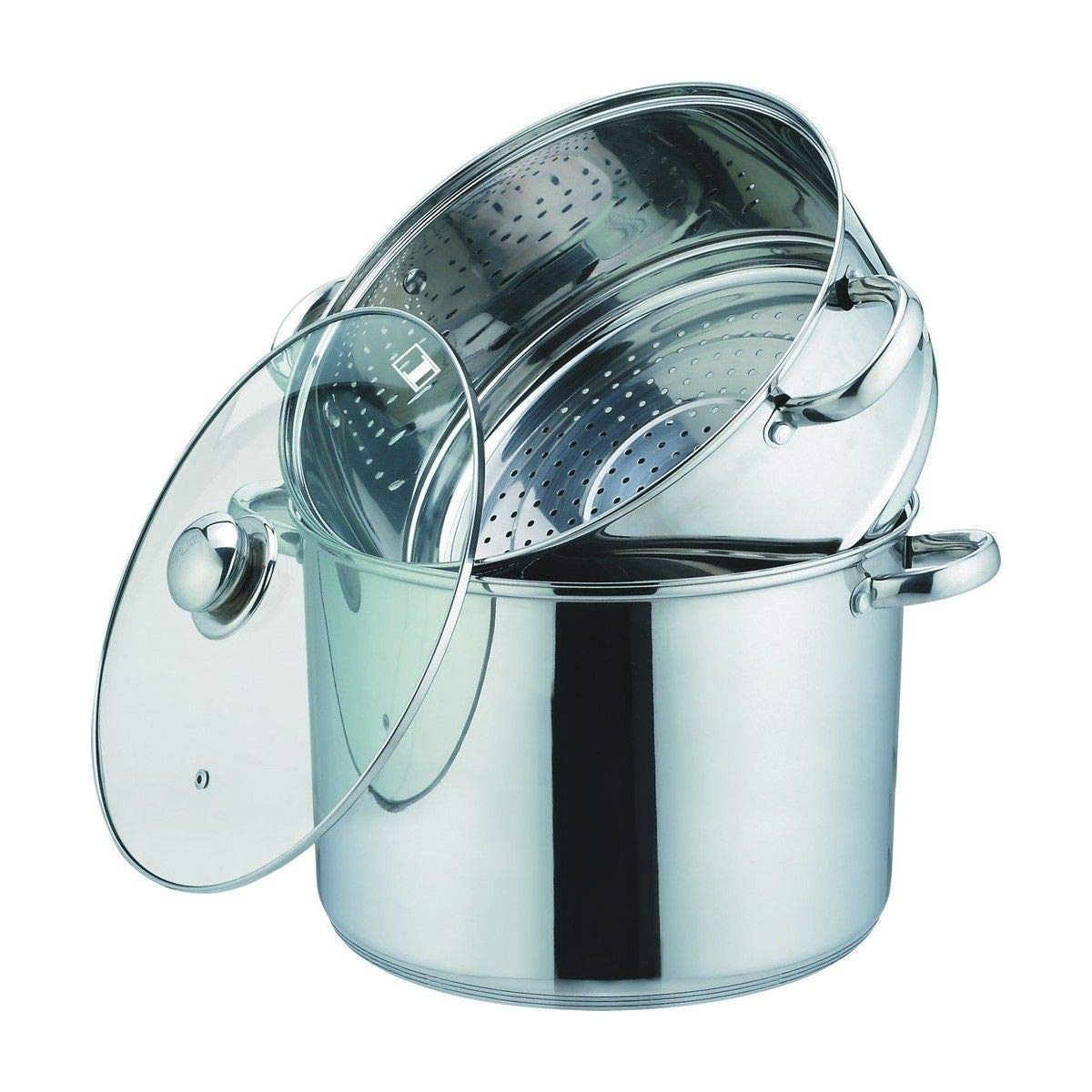 Kamberg Couscoussiera Vaporiera 3 in 1 Ø 26cm 10 Litri