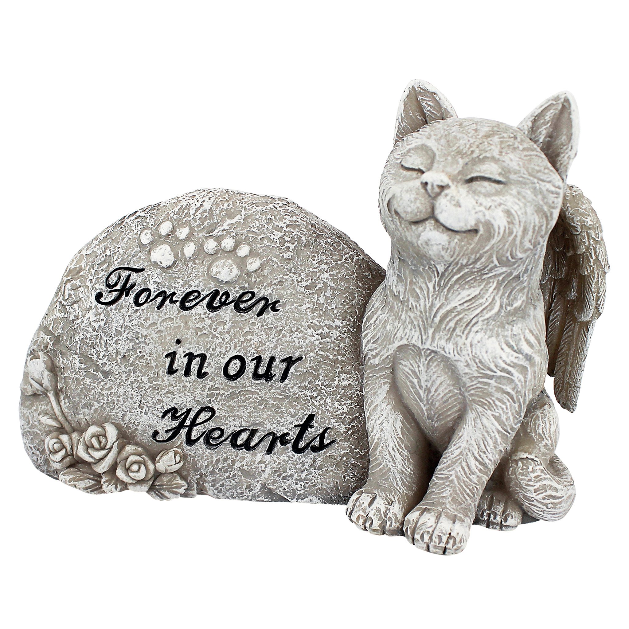 Design Toscano Statua Gatto Commemorativa 6.5x15x10 cm