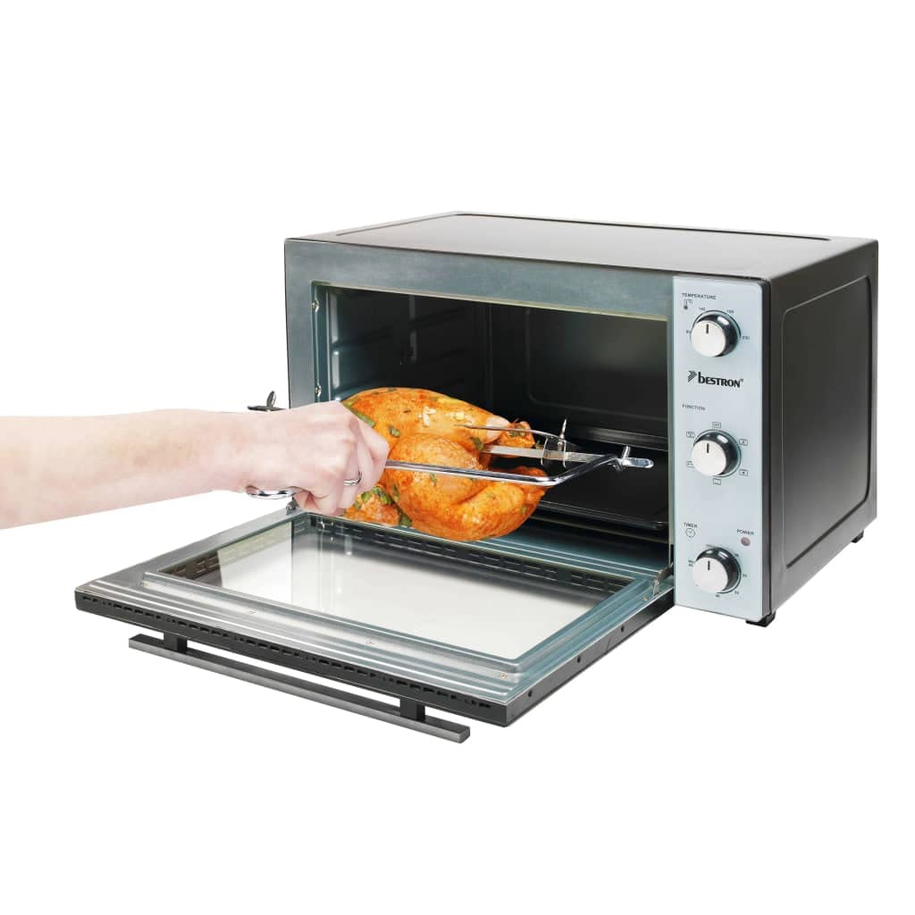 Bestron AOV31 Mini Forno, 1500 W, 31 Litri, Plastica, Nero