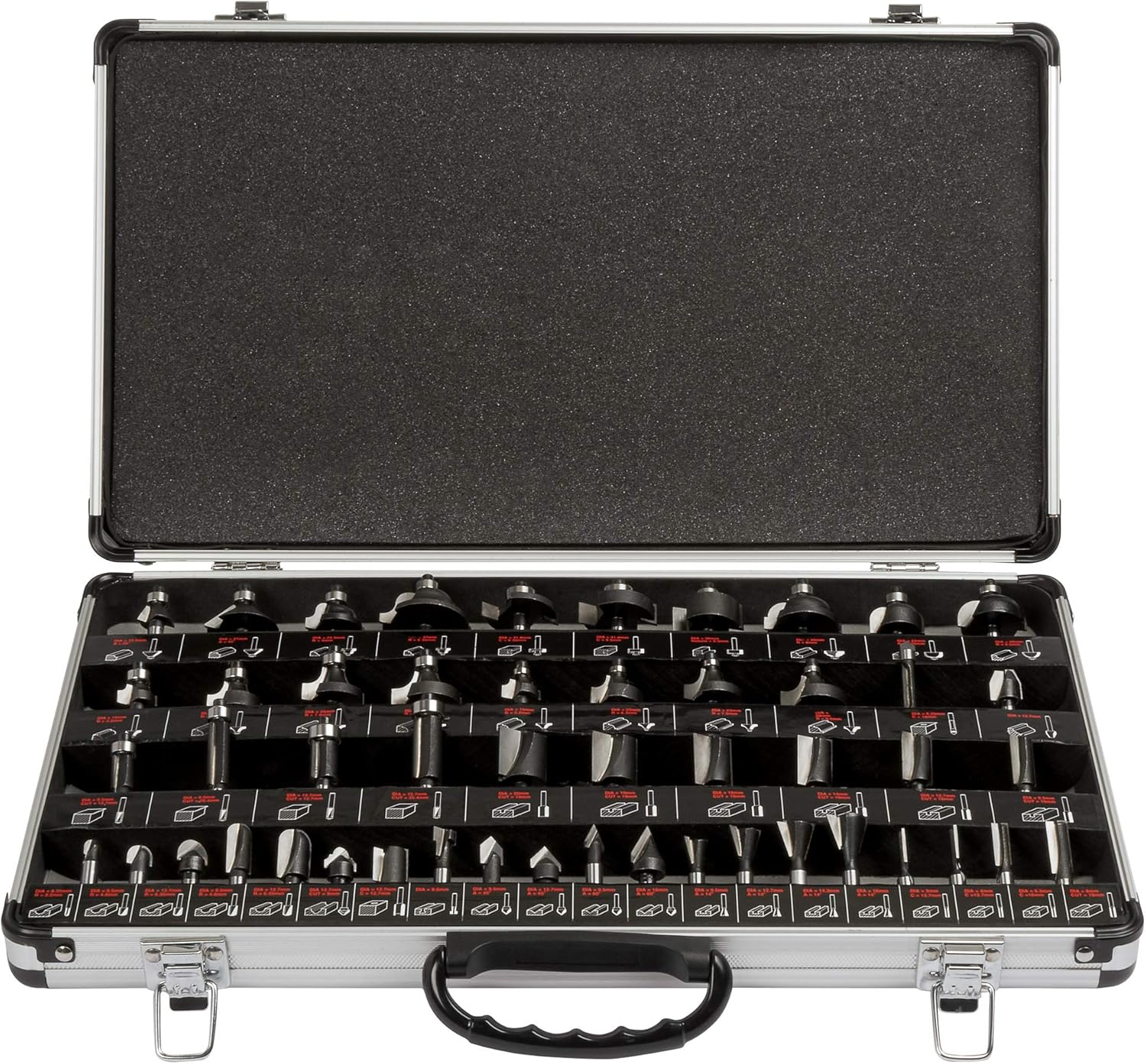 Trend - Set di 50 Frese per Router 6,35mm