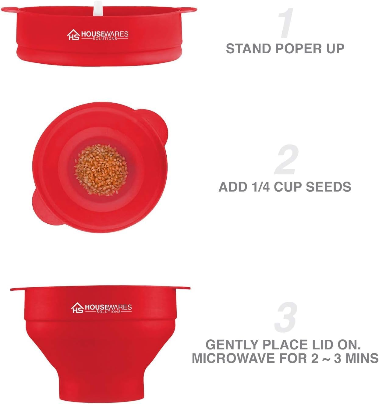 Popcorn Popper (Red) - immagine 4