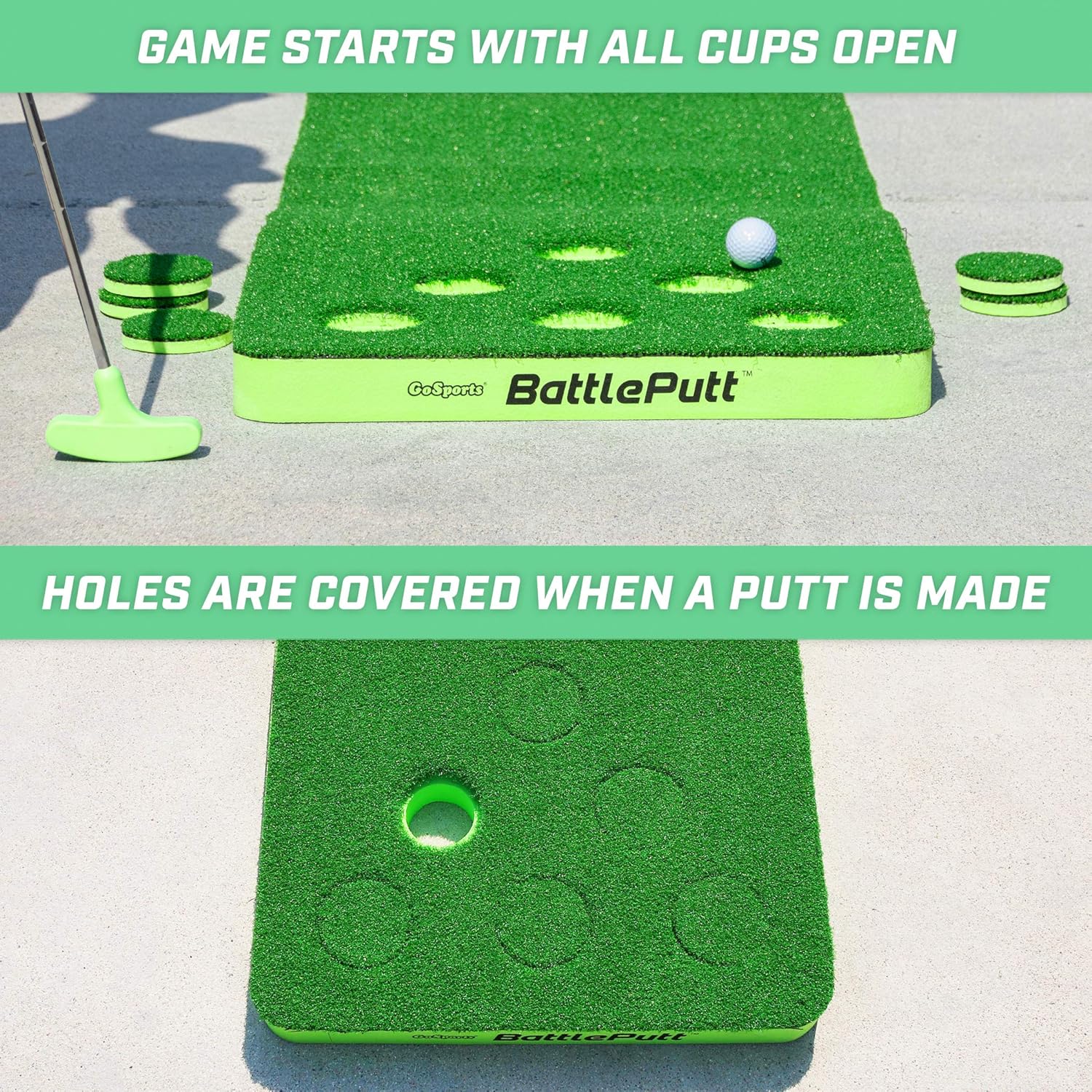 Gosports BattlePutt - Gioco da Golf per Putting 3,4m - immagine 4