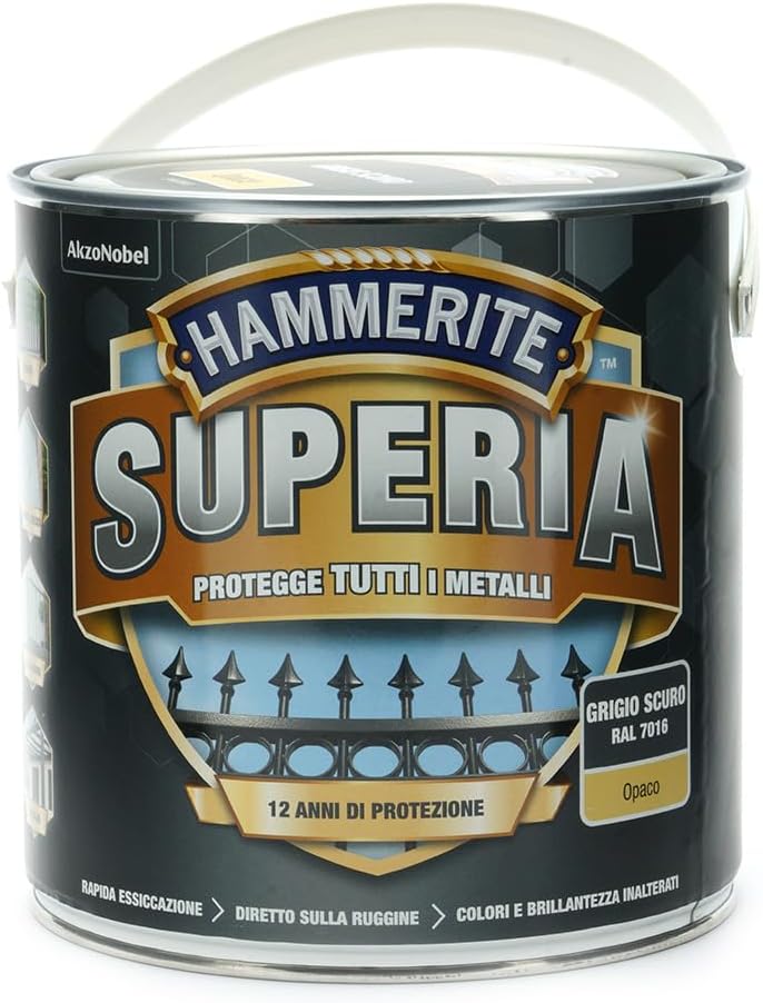 Hammerite Superia Smalto Metallo Antiruggine 2.5 L