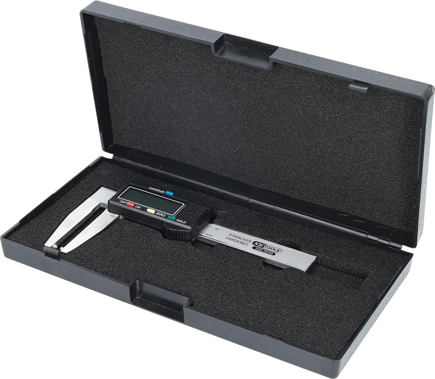 KS Tools 300.0540 Calibro a Corsoio Digitale per Dischi di Freni, 0-60 mm