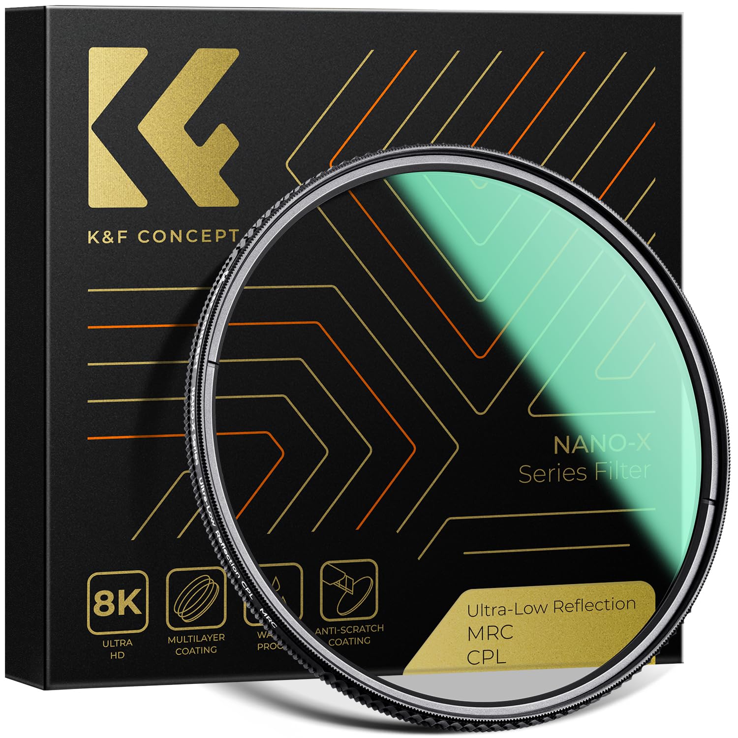 K&f Concept Nano-Xcel Filtro Polarizzatore Circolare