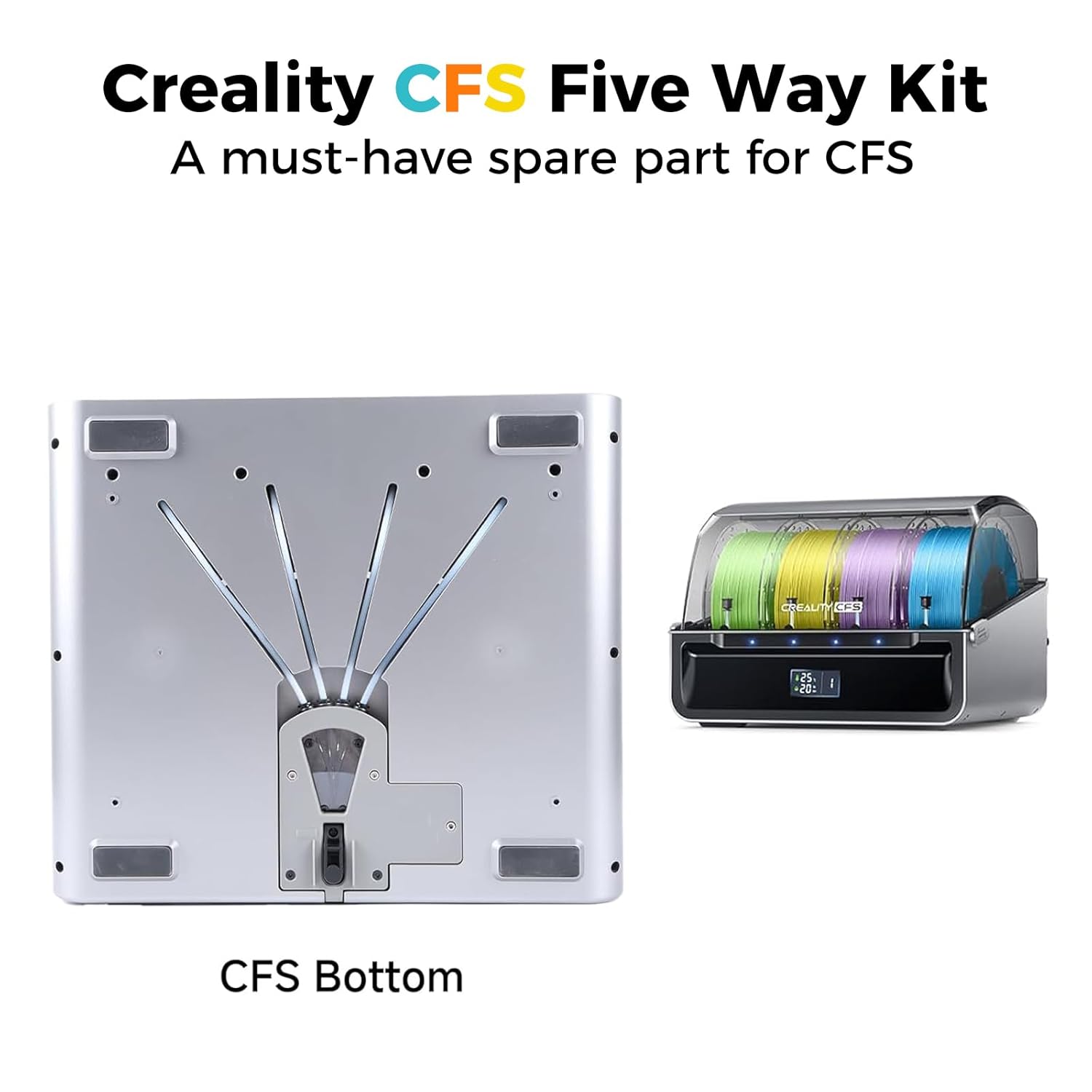 Creality CFS - Kit 5 Vie per Stampante 3D - immagine 2