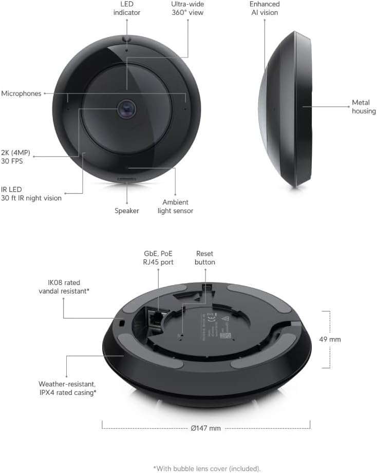UbiQuiti UVC-AI-360 - immagine 7