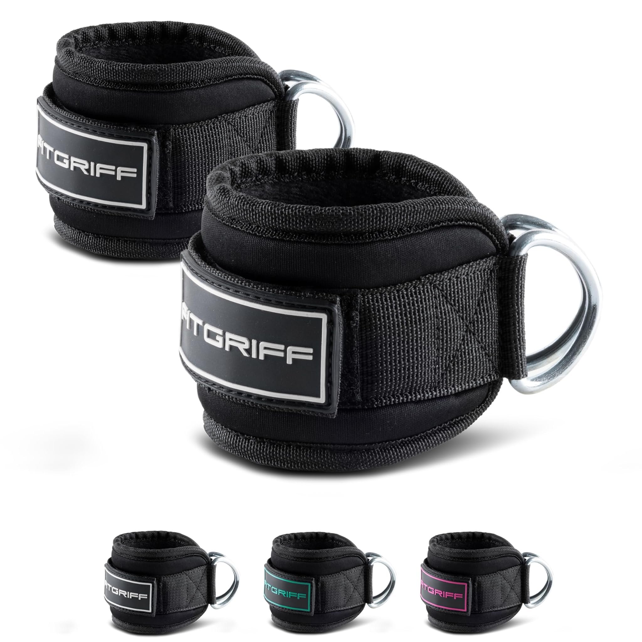 Fitgriff® Cavigliere Cavi Palestra V3 (2 Pezzi)