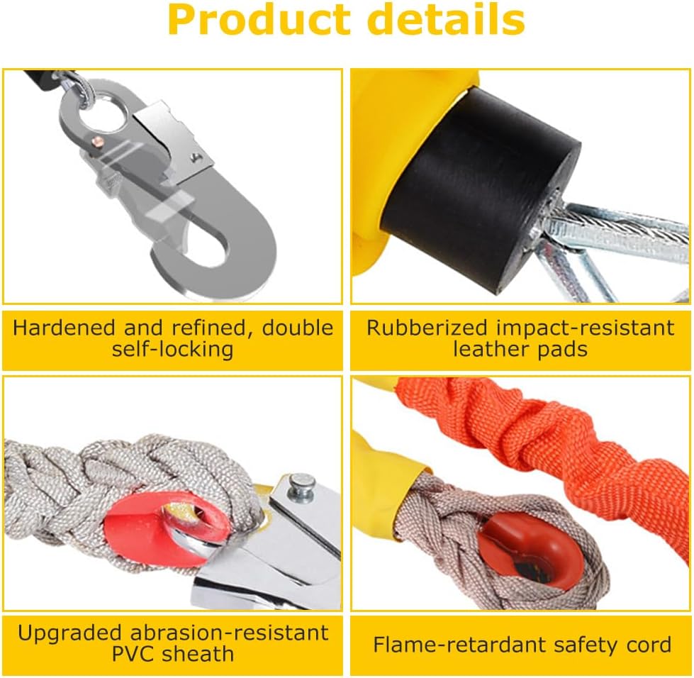 Dispositivo Anticaduta Retrattile Automatico 150kg - immagine 3