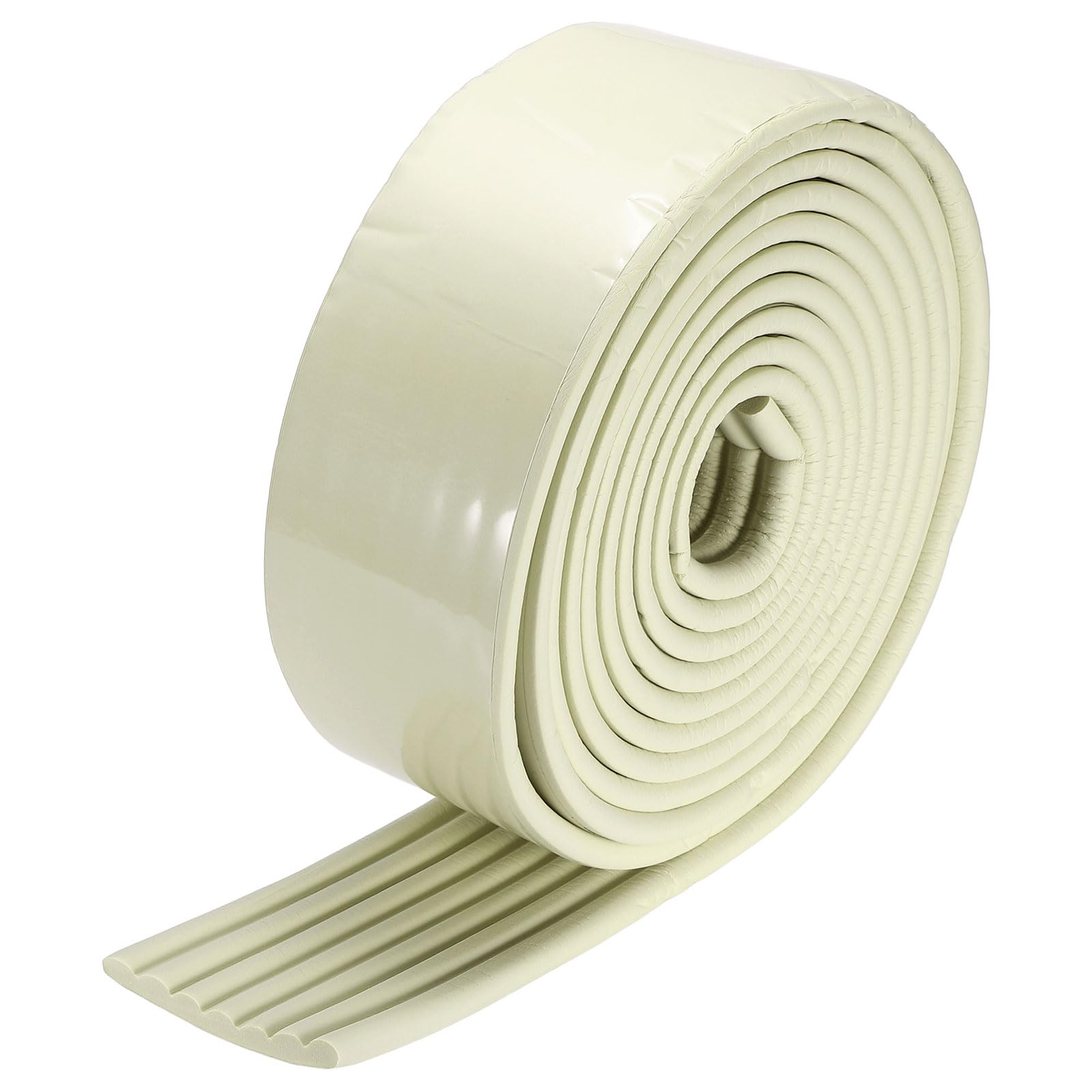 Quarkzman Protezione Bordi Autoadesiva NBR 5m, Bianco