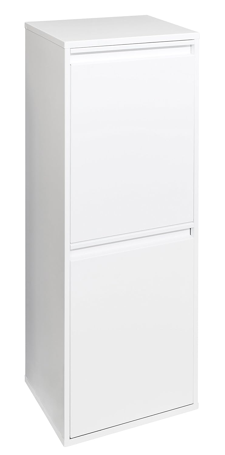 Arregui Basic CR201-B Pattumiera Differenziata 2x17L, Bianco - immagine 3