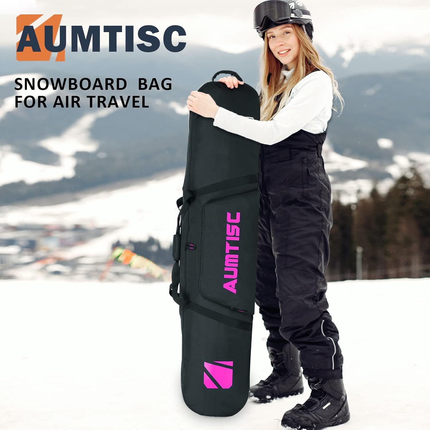 AUMTISC Borsa Imbottita per Snowboard e Sci - immagine 7