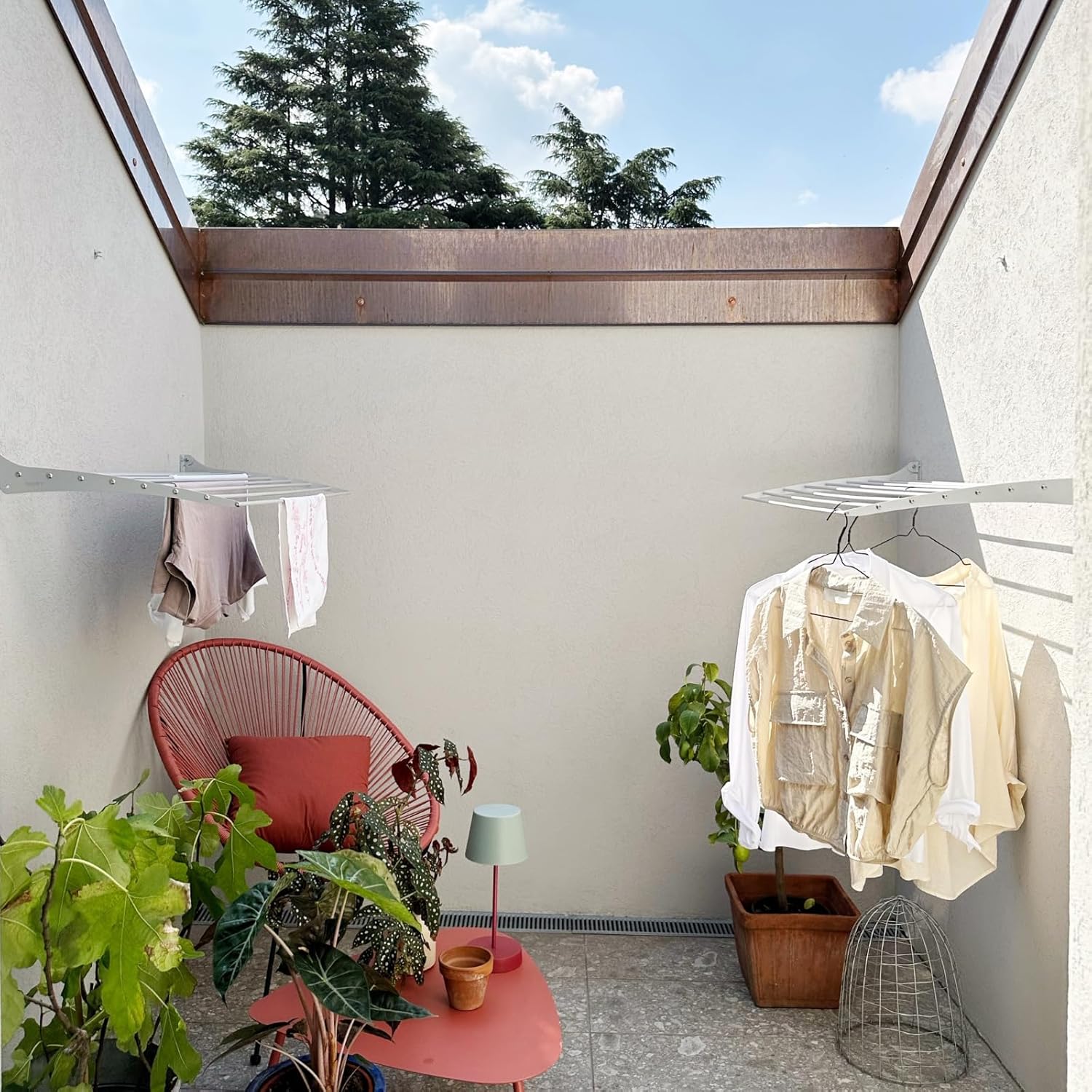 Foxydry Fold - Stendibiancheria da Parete Verticale - immagine 8