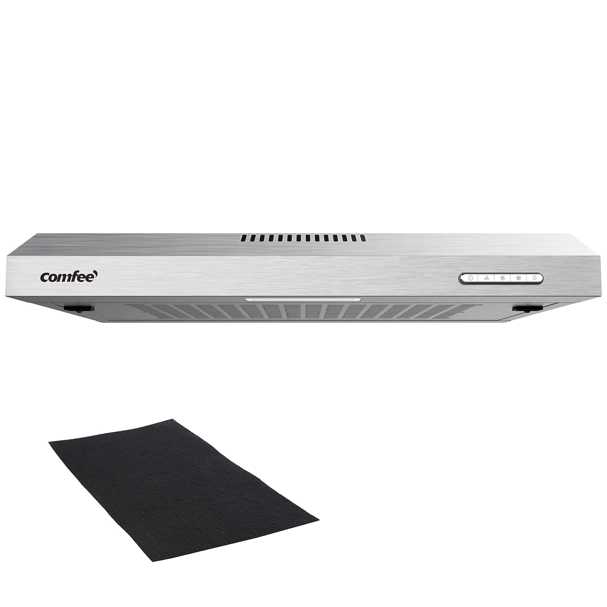 Comfee' Cappa Aspirante Sottopensile 60 cm, Argento