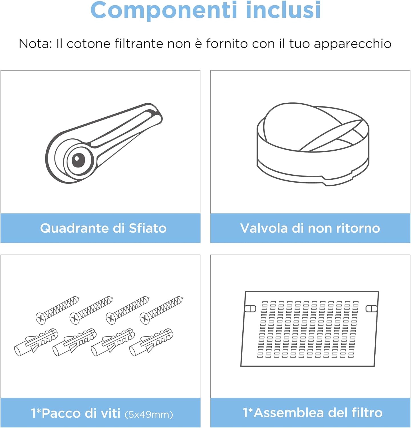 Comfee' Cappa Aspirante Sottopensile 60 cm, Argento - immagine 7