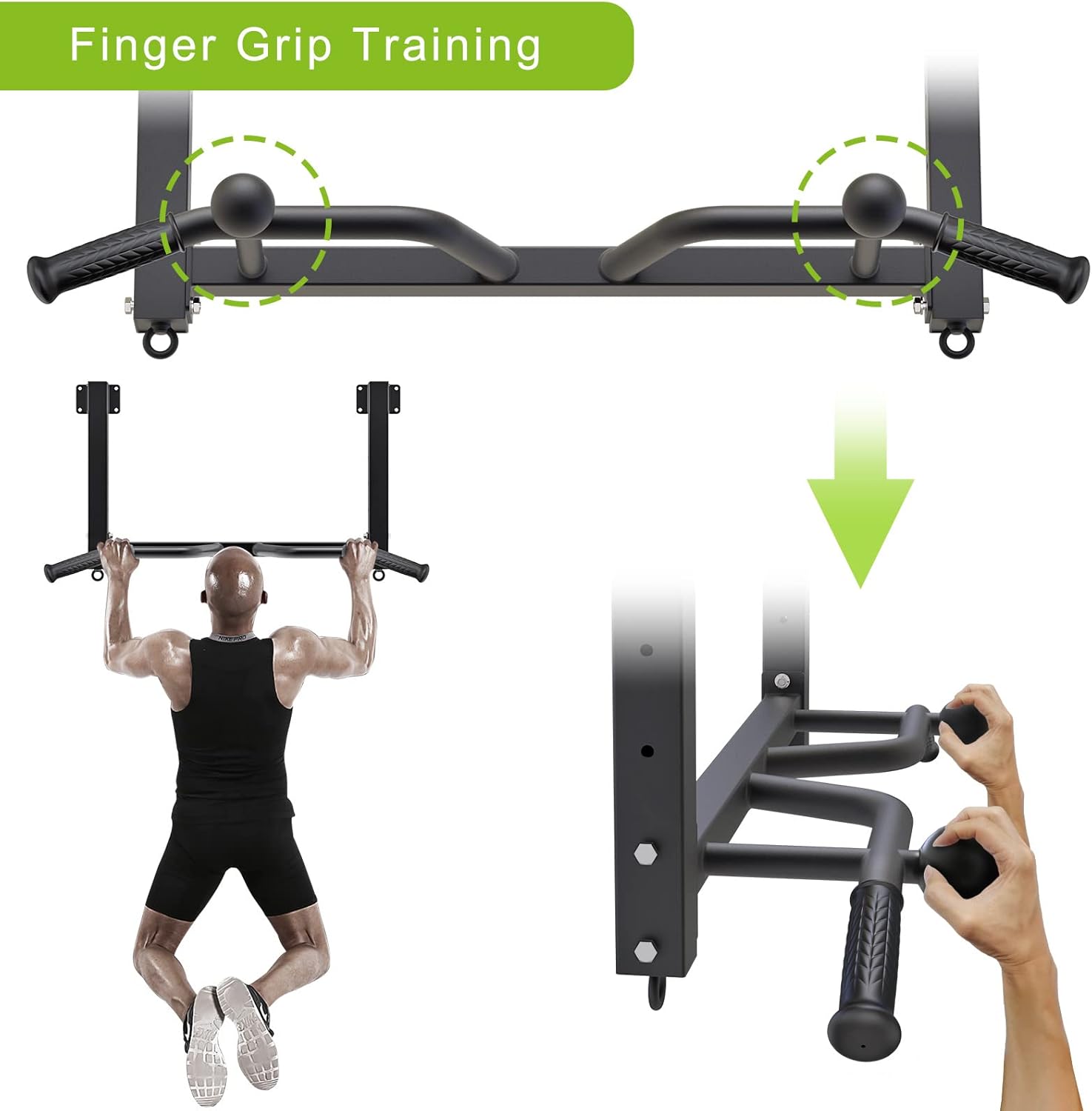 Kipika Ceiling Mount Pull Up Bar - immagine 4