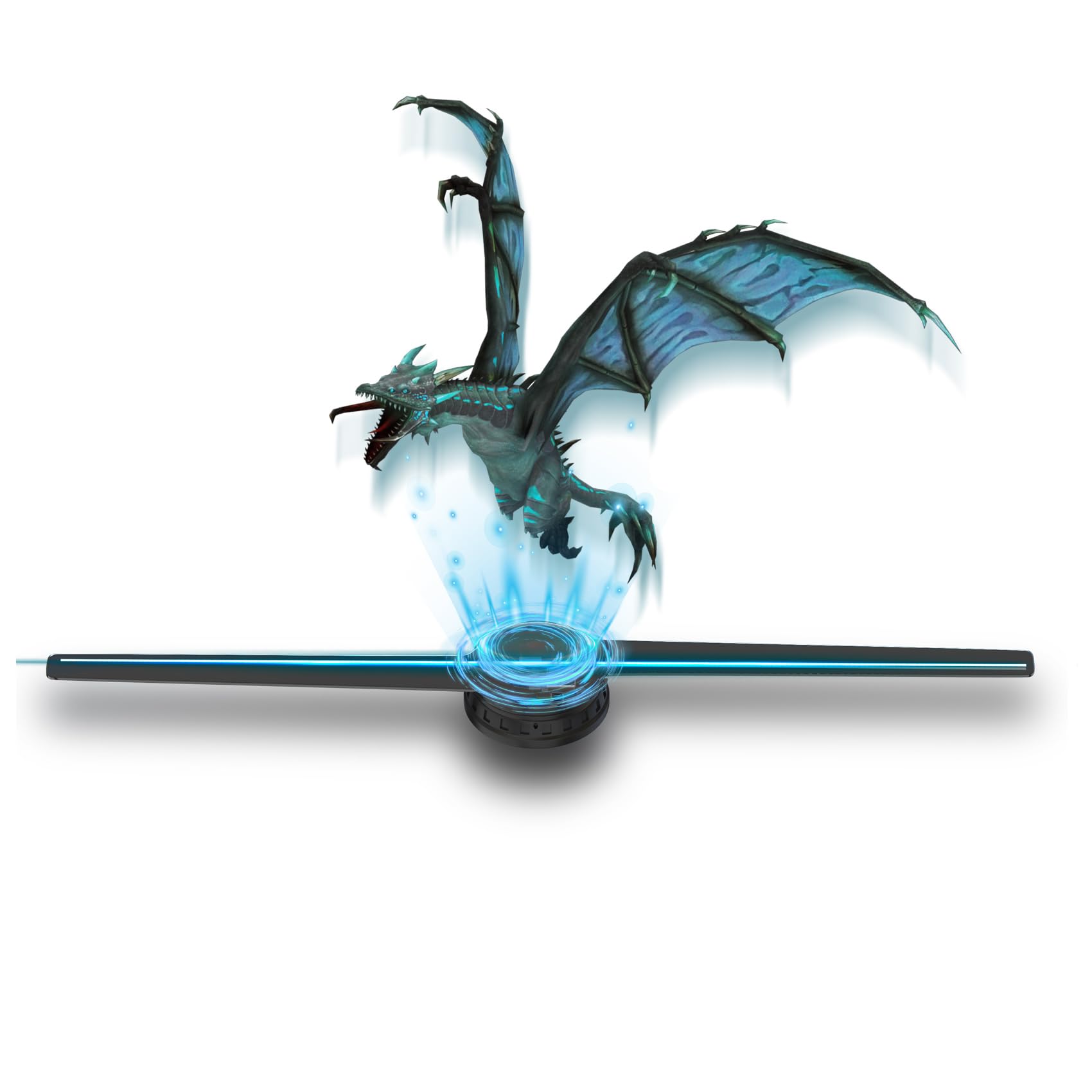 Missyou Ventilatore Olografico 3D 50cm con WiFi e App