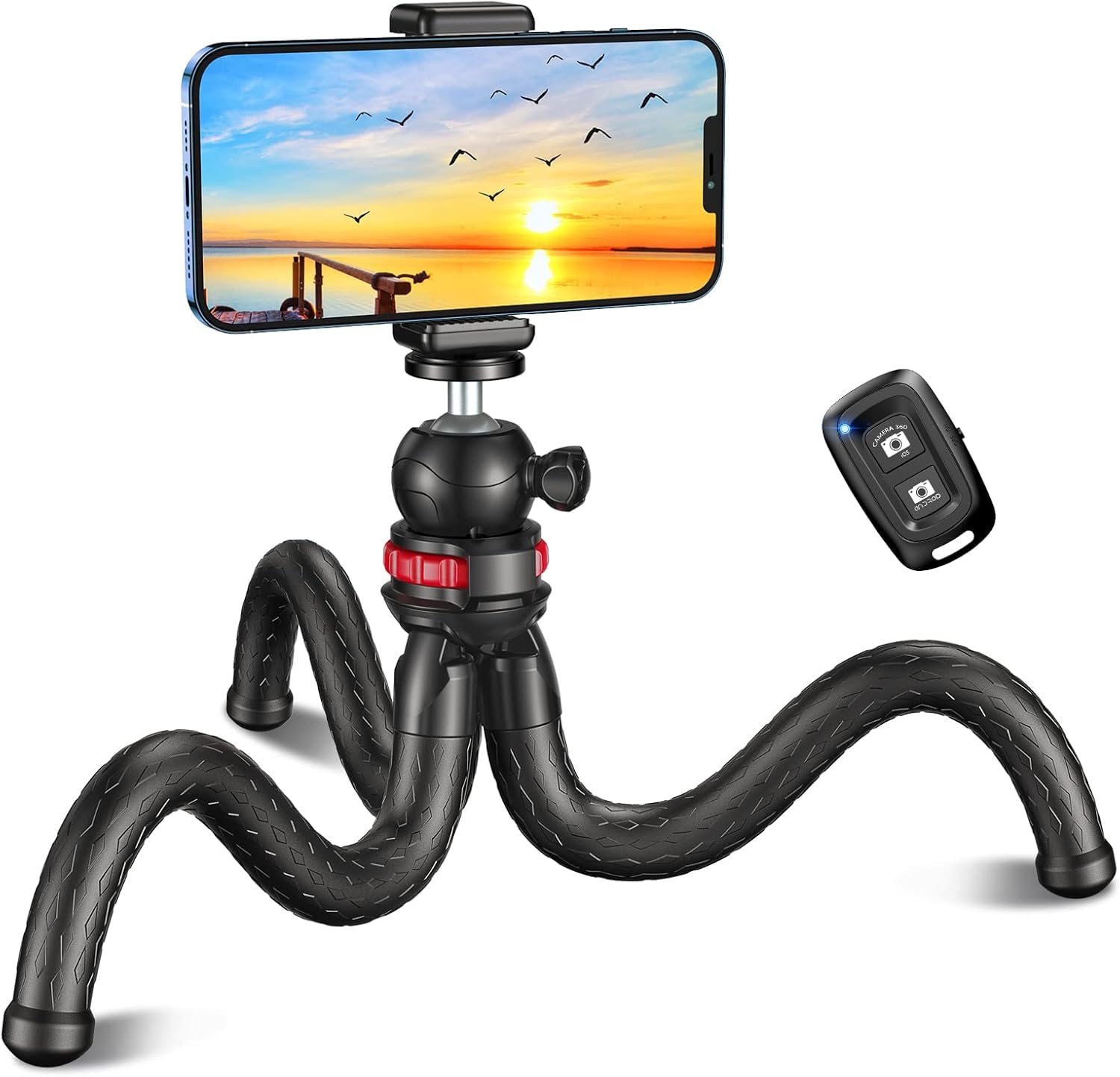 Cirycase Treppiede Flessibile per Smartphone Octopus