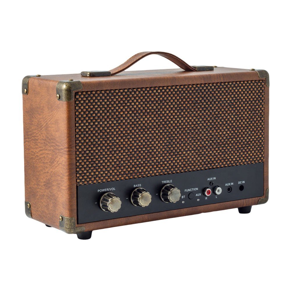 GPO Retro Mini Westwood 10 W Altoparlante portatile stereo Marrone