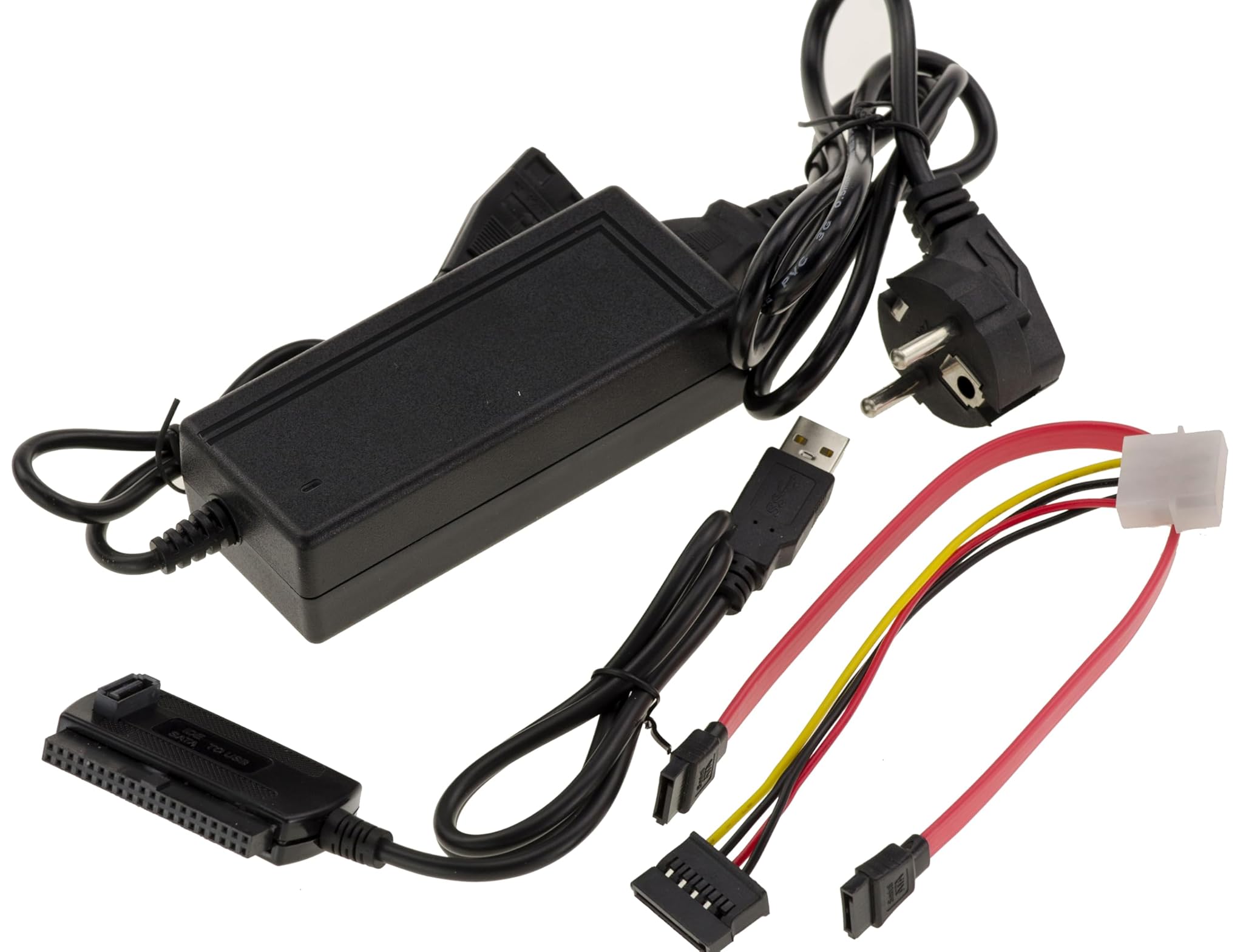 Kalea-informatique Convertitore USB IDE/Sata 2,5 3,5 5,25