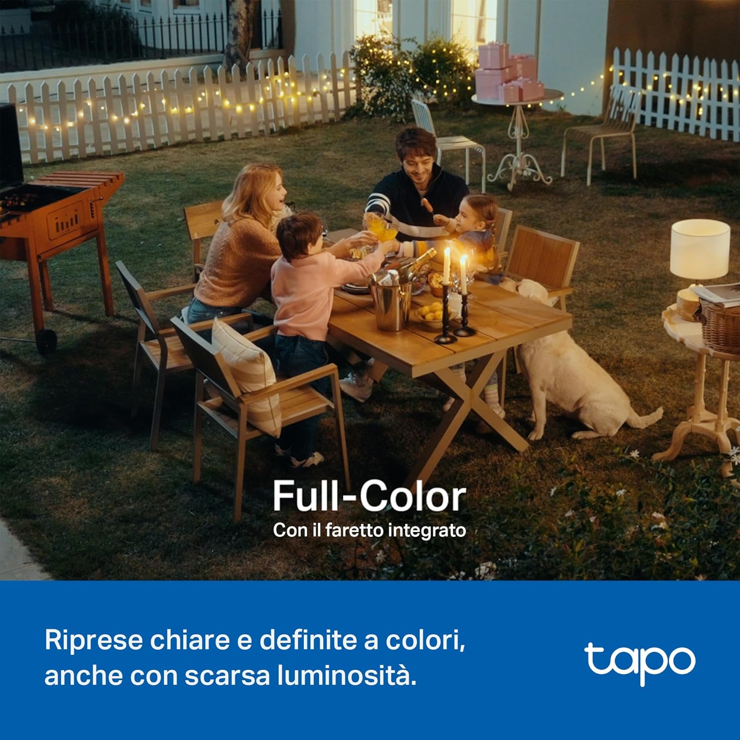 Tapo C615F KIT Telecamera Wi-Fi Esterno 2K 3MP - immagine 3