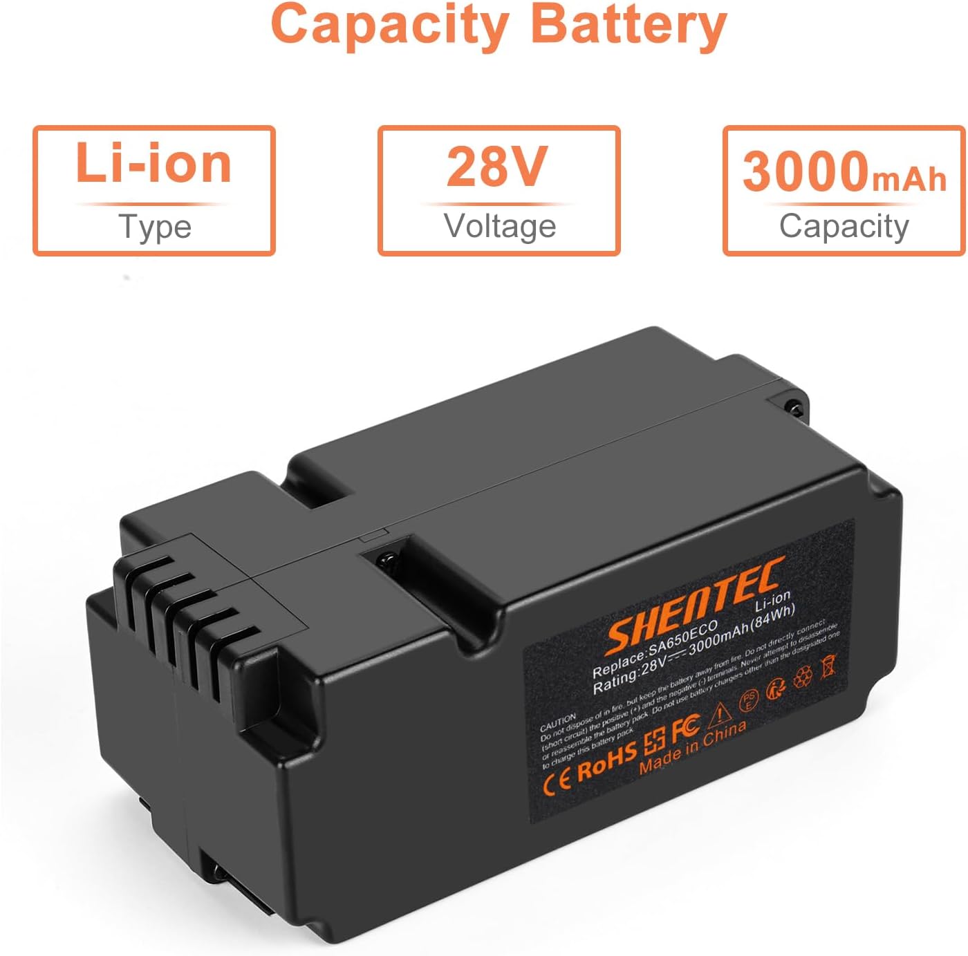 Shentec Batteria Litio 28V 3000mAh - immagine 2