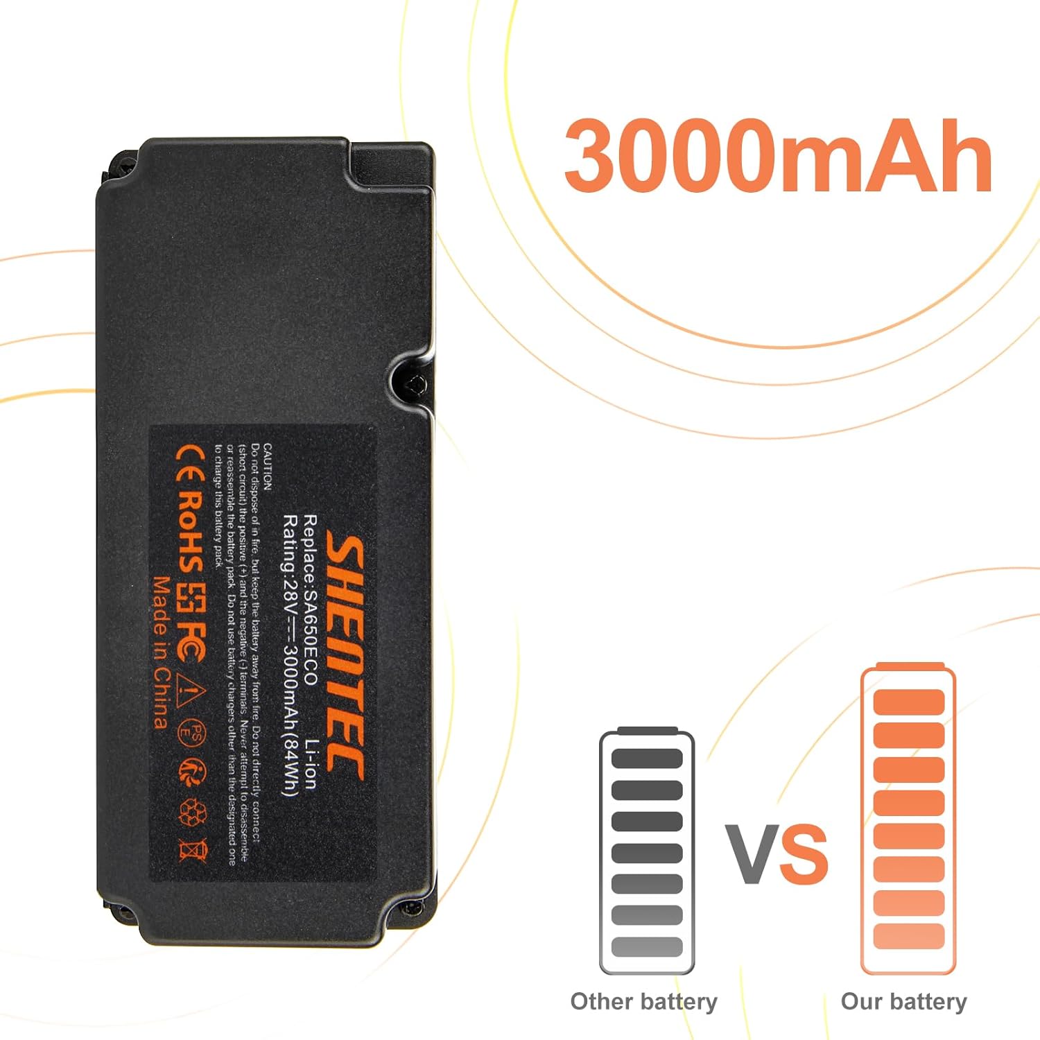 Shentec Batteria Litio 28V 3000mAh - immagine 4