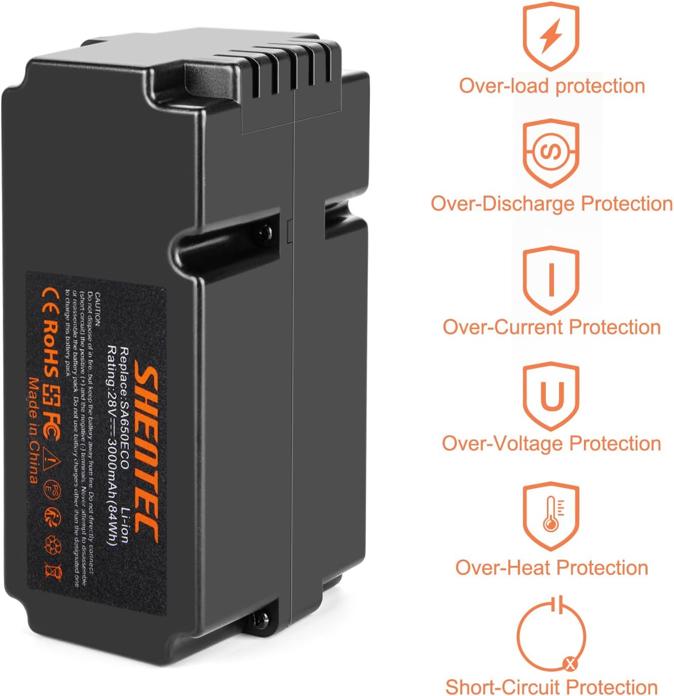 Shentec Batteria Litio 28V 3000mAh - immagine 6