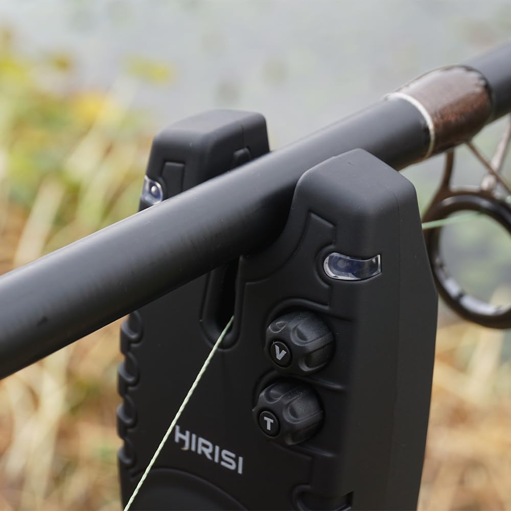 Hirisi Tackle - Set Indicatori di Morso Wireless 4+1 - immagine 5