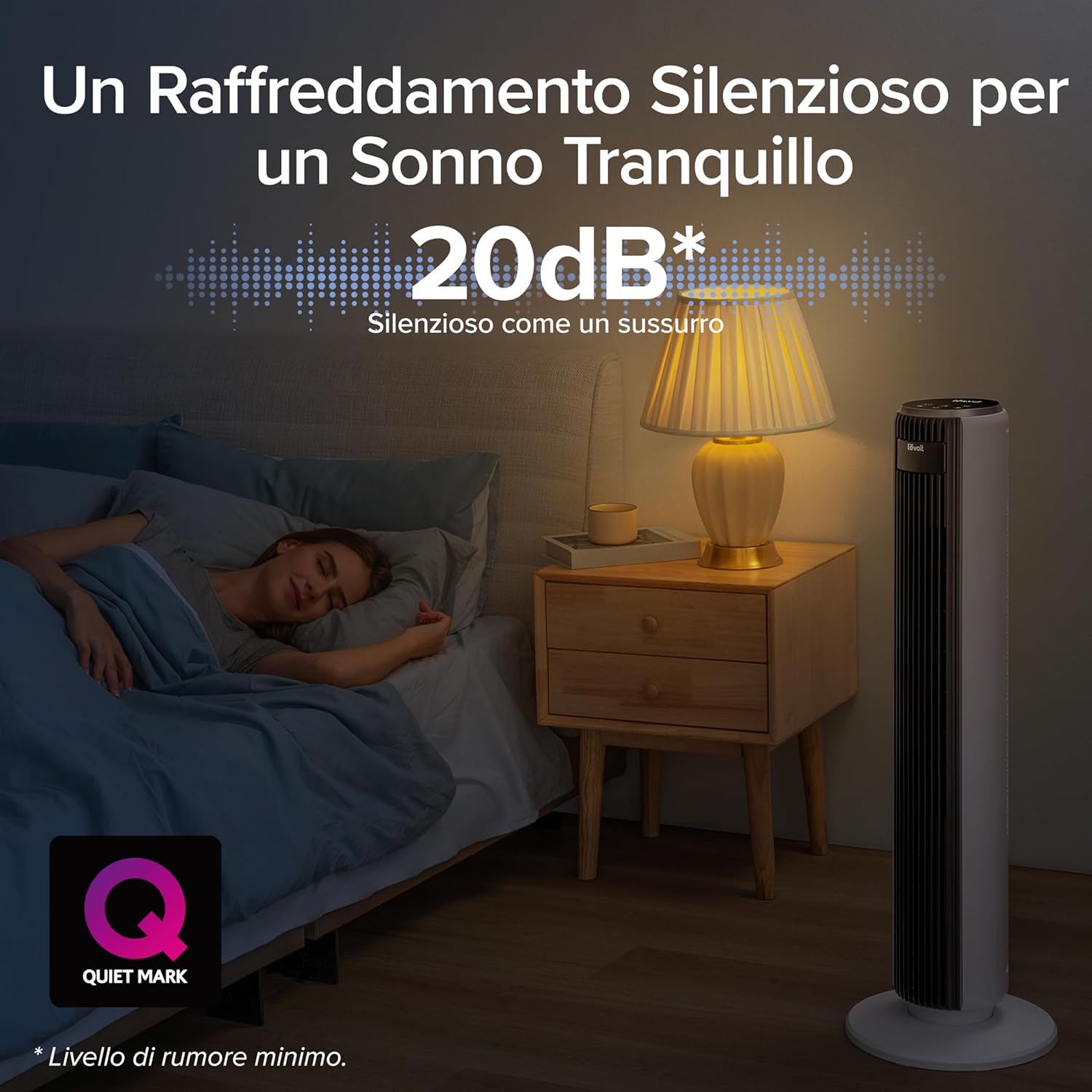 Levoit Ventilatore a Torre Silenzioso 20 dB - immagine 2