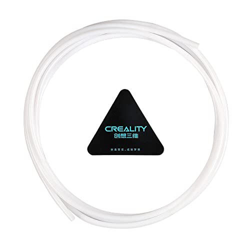 Creality Official Teflon Tubo Kit, PTFE Teflon Bowden Tubo 2M per 1.75mm Filamento, Ender-3/Ender-3 Pro/Ender-3S/Ender-3 V2/Ender-3 Max/Ender-5 Pro/Ender-5 Plus/Ender -6/Ender-7/Serie CR-10/Serie CR
