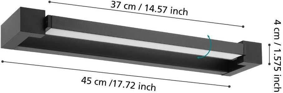 Eglo Lampada da Parete LED Gemiliana IP44 - immagine 6