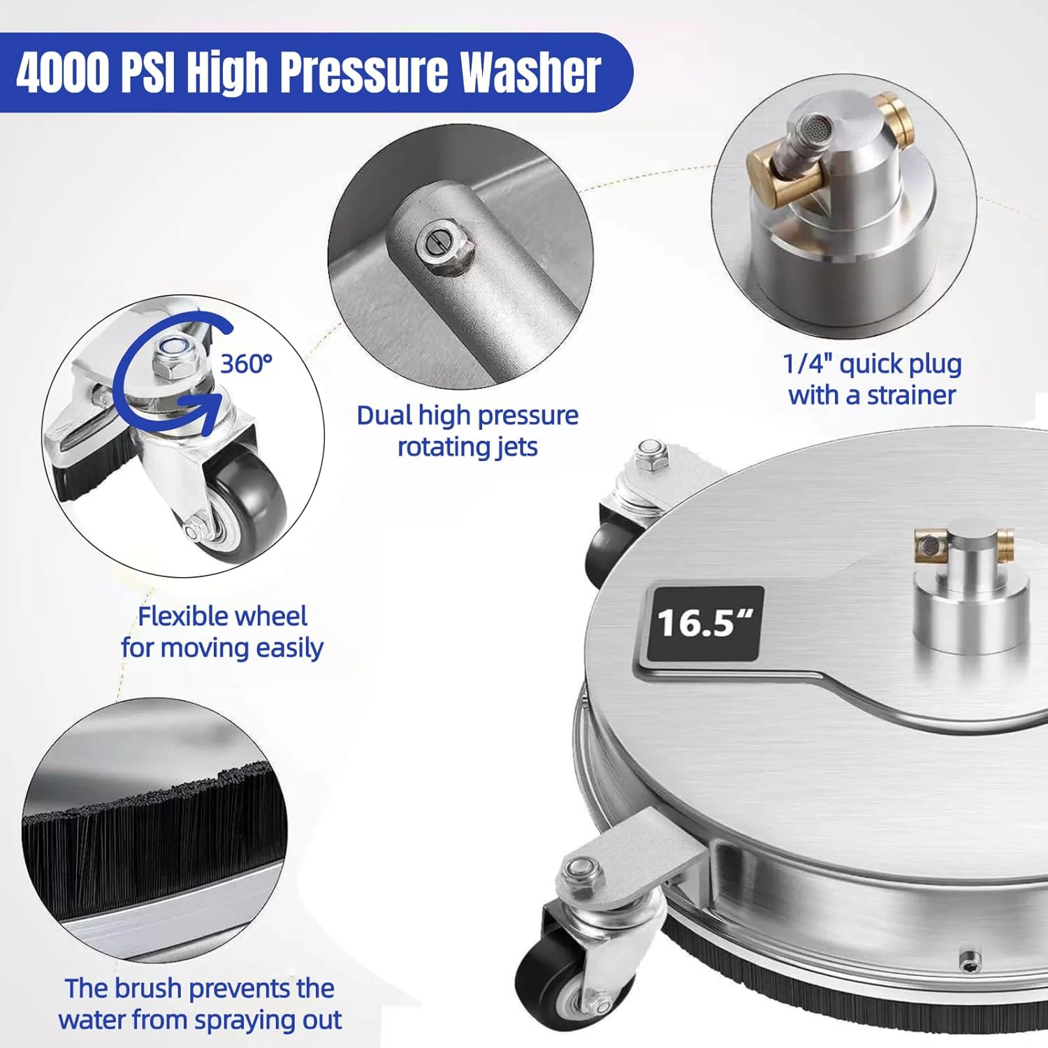 Accessori Idropulitrice per Pavimenti 4000 PSI - immagine 6